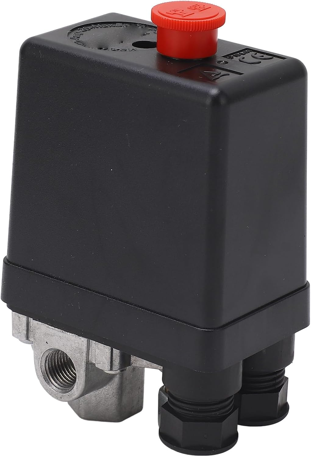 Air Compressor Pressure Switch AC240V 20A 135 to 175Psi Adjustable Pressure 4 Ports Air Compressor Pressure Switch image number 1