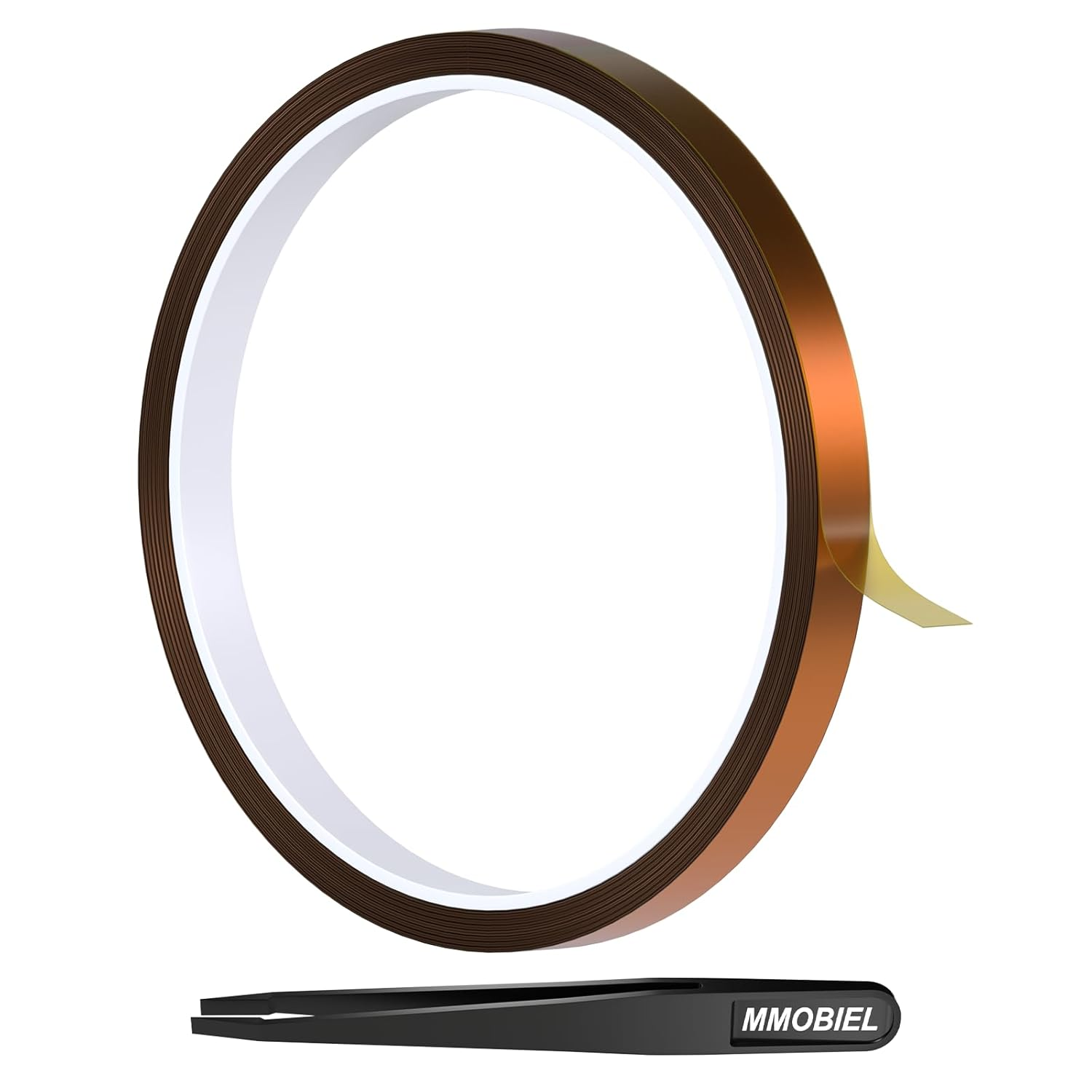 MMOBIEL 10Mm ESD Heat Resistance Polyimide Tape Sticker Strong Adhesive 30 M Long Heat Resistant up to 280&deg;C
