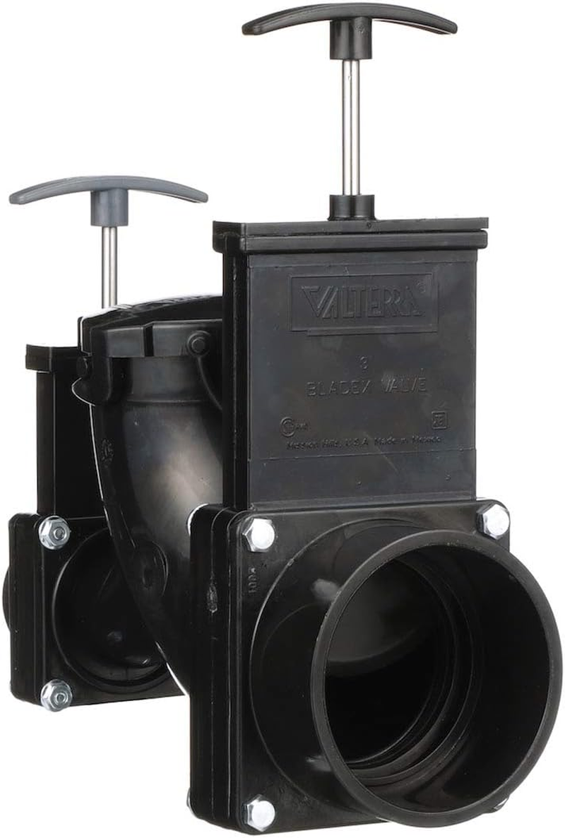 Valterra T80 Ell Double Rotating Valve - 3" Hub X 1.5" Hub X 3" Bayonet Cap image number 4