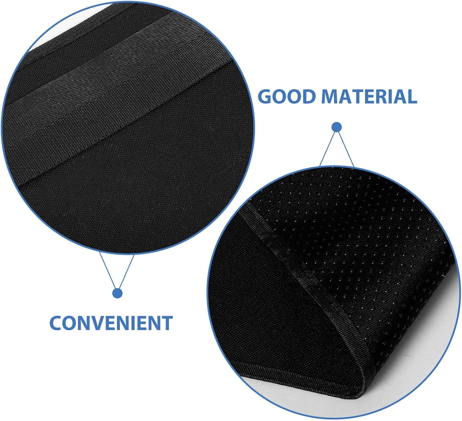 Airplane Seat Extender for Airplane Bed Leg Rest Travel Footrest Portable Seat Extension Pad with Premium for Comfortable Long Flights image number 5