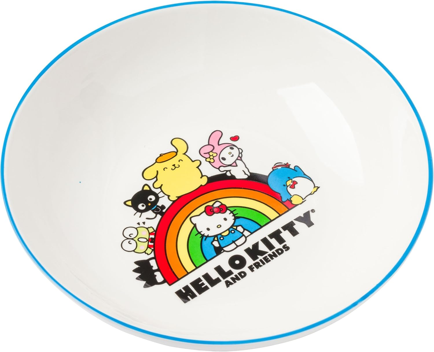 Silver Buffalo Hello Kitty Sitting Coupe Ceramic Dinner Bowl, 9 Inches - Hello Kitty And Friends image number 4