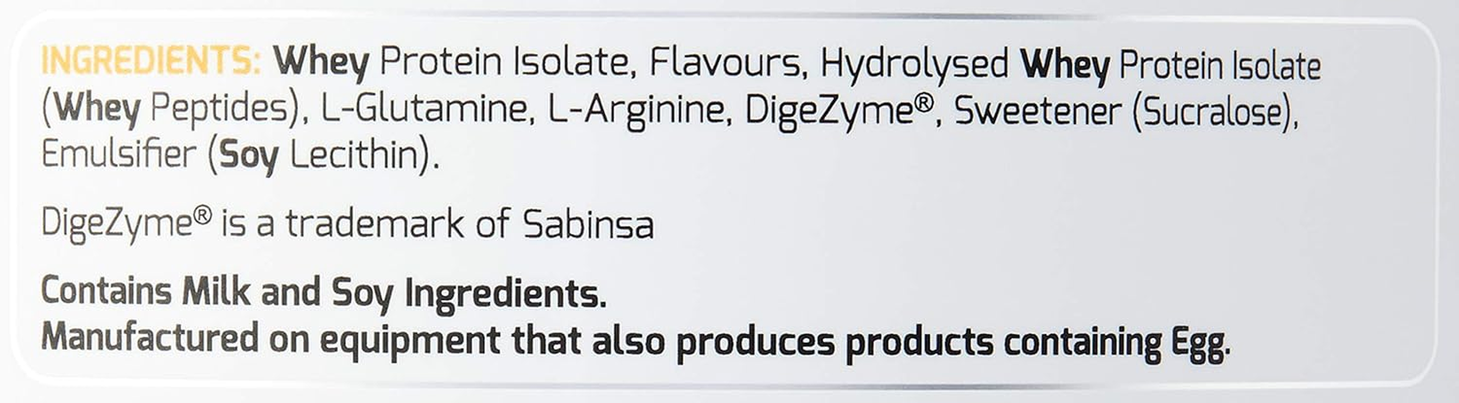 International Protein Amino Charged Vanilla Ice Cream Flavour Whey Protein Isolate Powder 1.25 Kg image number 1