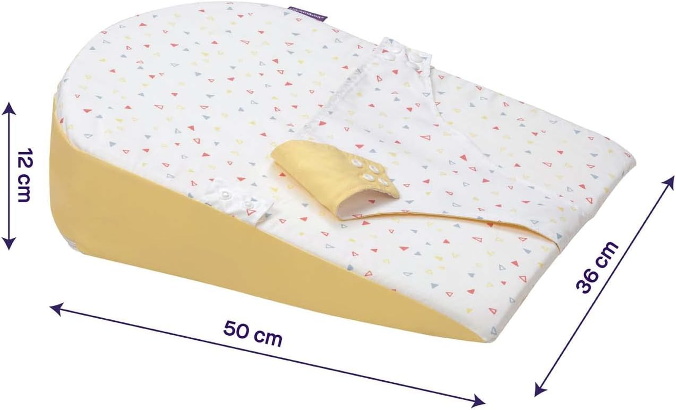 Clevafoam&reg; Reflux Wedge - Elevated Support - Yellow image number 1