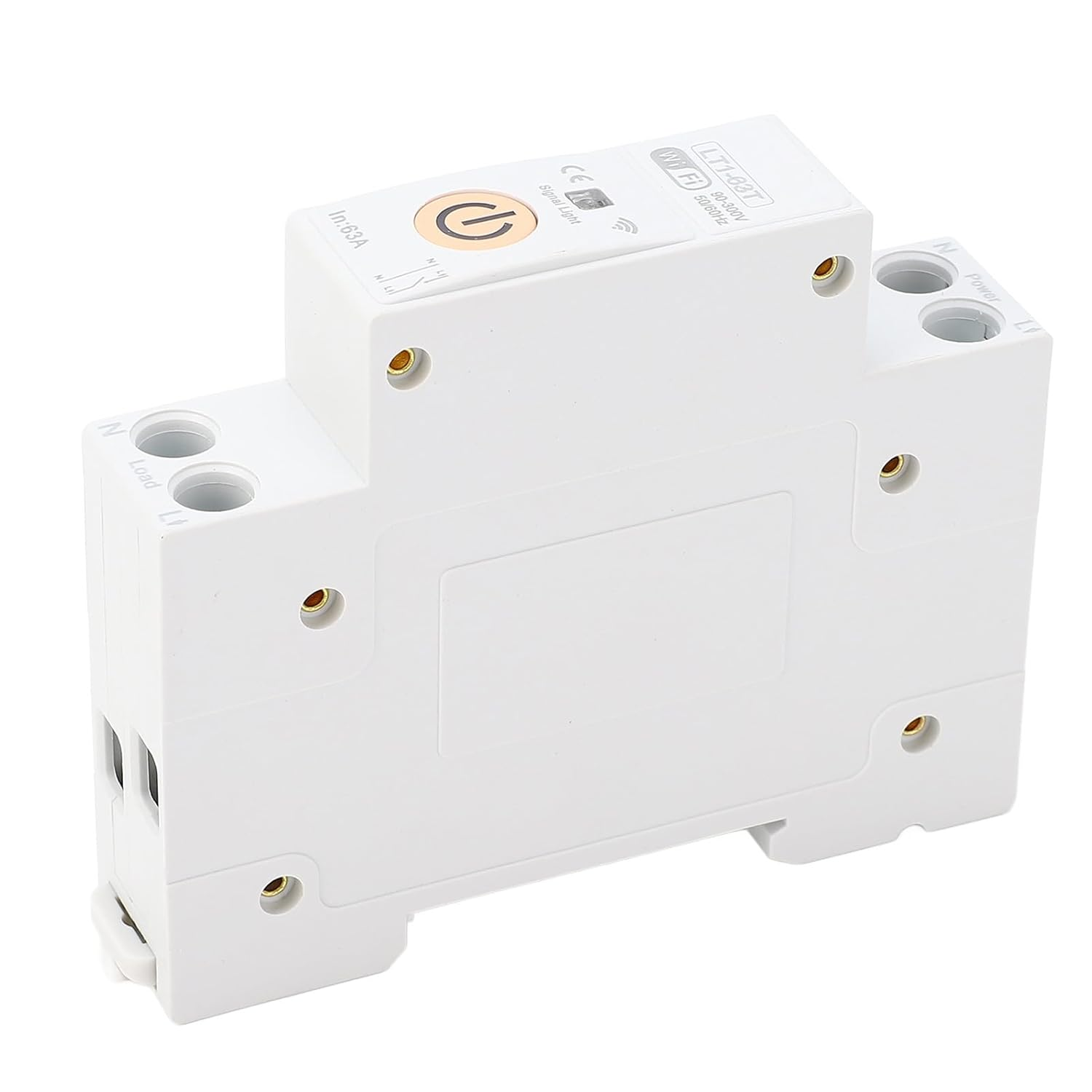 LT1 63T Smart Switch Circuit Breaker Touch Control Power Metering Timer Relay 63A Timer Voice Remote Control Energy Monitor for APP Control for Home Office Factory image number 5