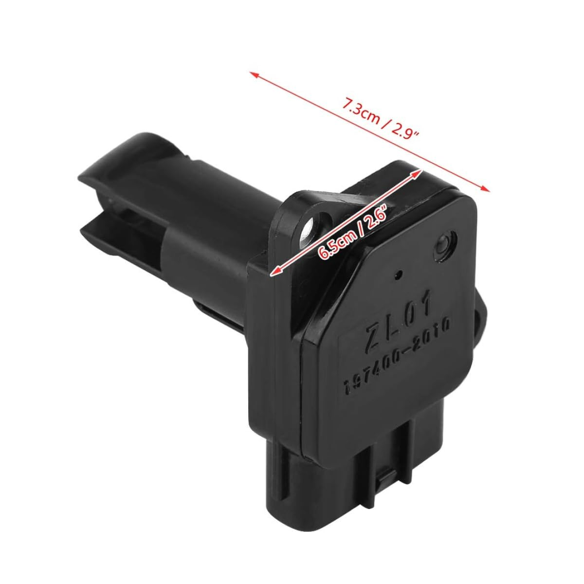 MAF Air Flow Mass Meter Sensor for Mazda BT-50 2006 2007 2008 2009 2010 2011 AFM Replacement OEM 1974002010 197400-2010 image number 4