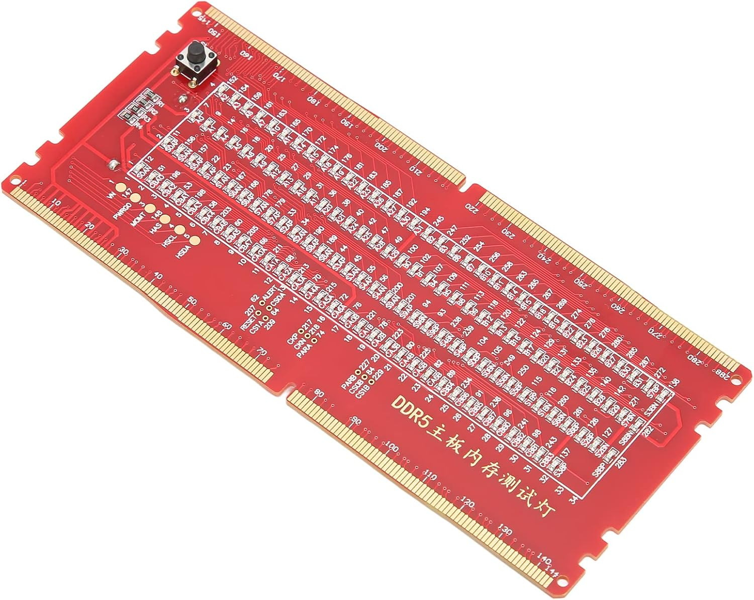 QANYEGN DDR5 Memory Tester, Memory with Light Tester, Desktop Motherboard Analyzer, Computer Memorys Tester for Repairing Motherboard Failures image number 6