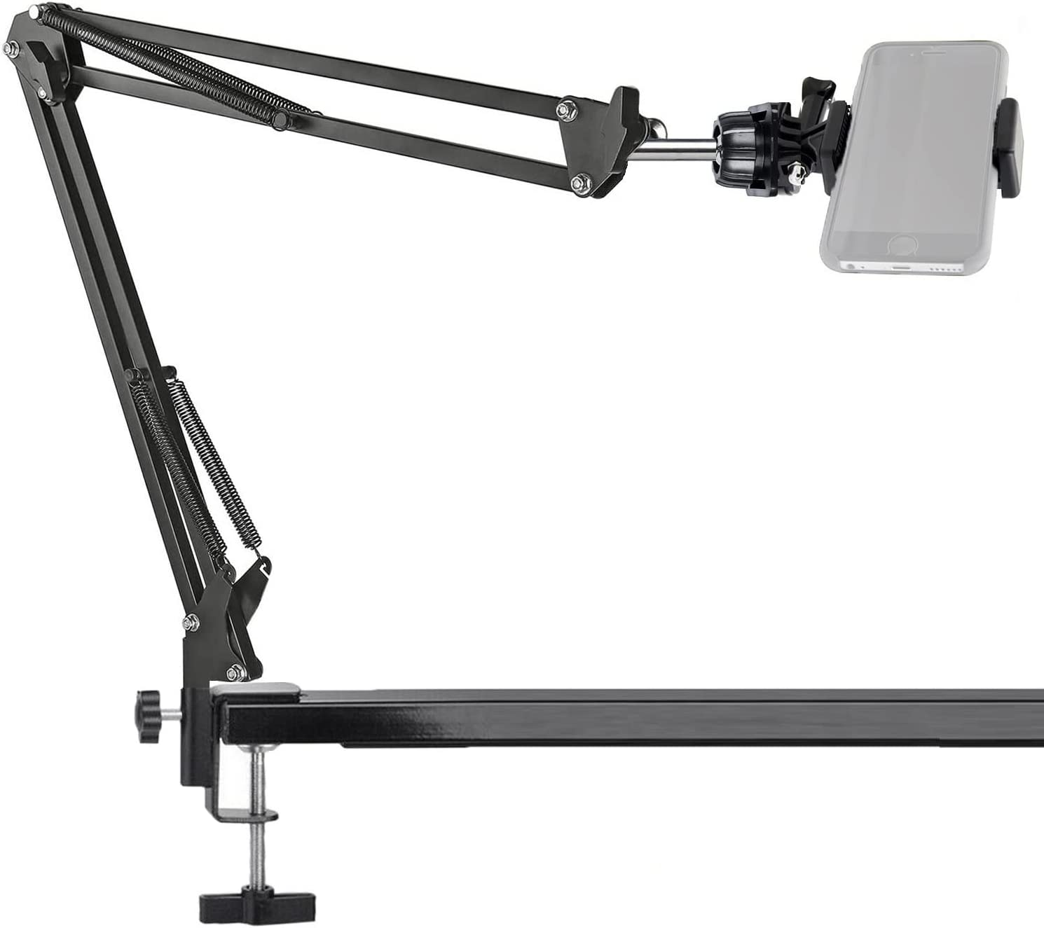 Phone Video Stand,Overhead Camera Mount Compatible with Iphone Samsung Action Camera for Live Streaming,Baking,Craft,Videos,Online Lessons image number 5