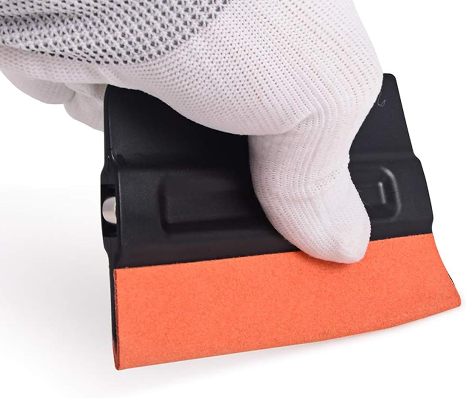 Magnet Squeegee with Micro-Fiber Felt Edge for Car Scraper Decal Applicator Tool, Pack of 3 (Style 1, 10 * 7.5CM) image number 3