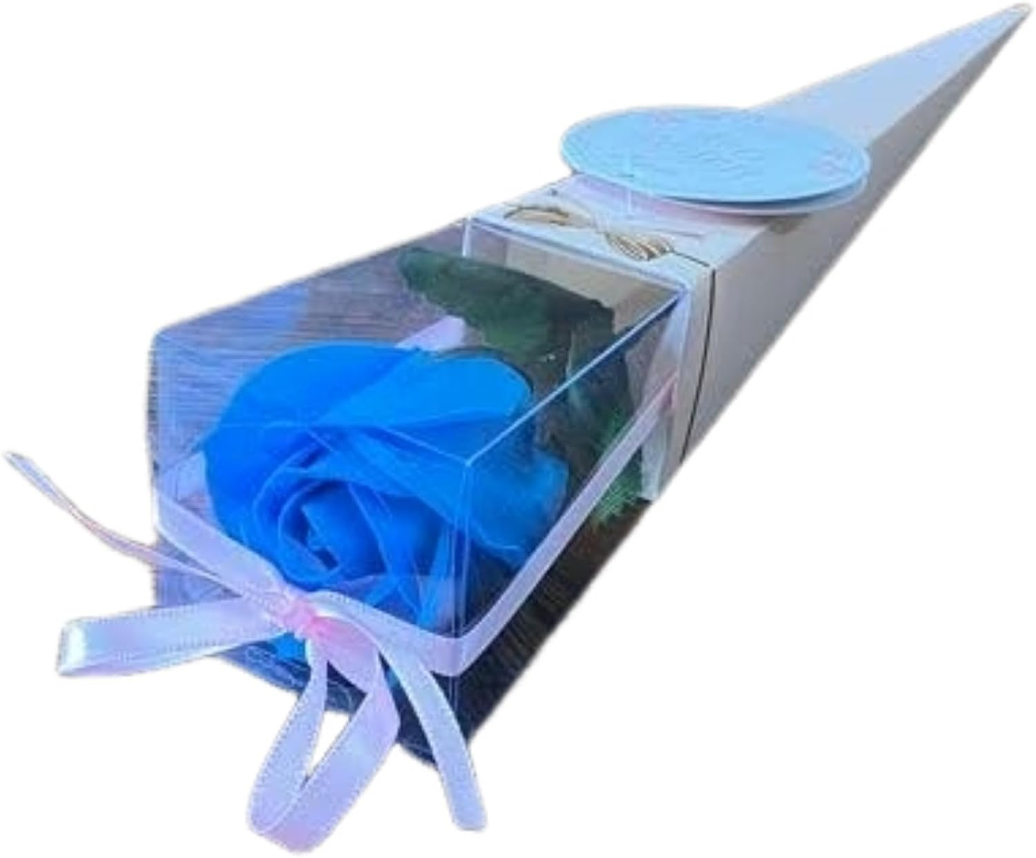 Q-FLA Bath Salt, Soap Flower, Kelee Bouquet, Mini 20, Blue, Gift, Birthday image number 1