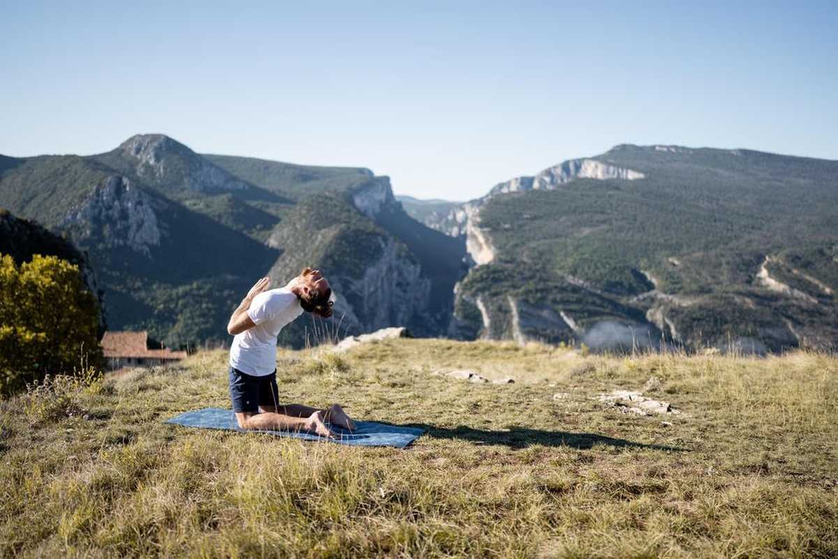 Decathlon Kimjaly Printed Yoga Mat Size 8 Mm - Yoga Mat image number 5