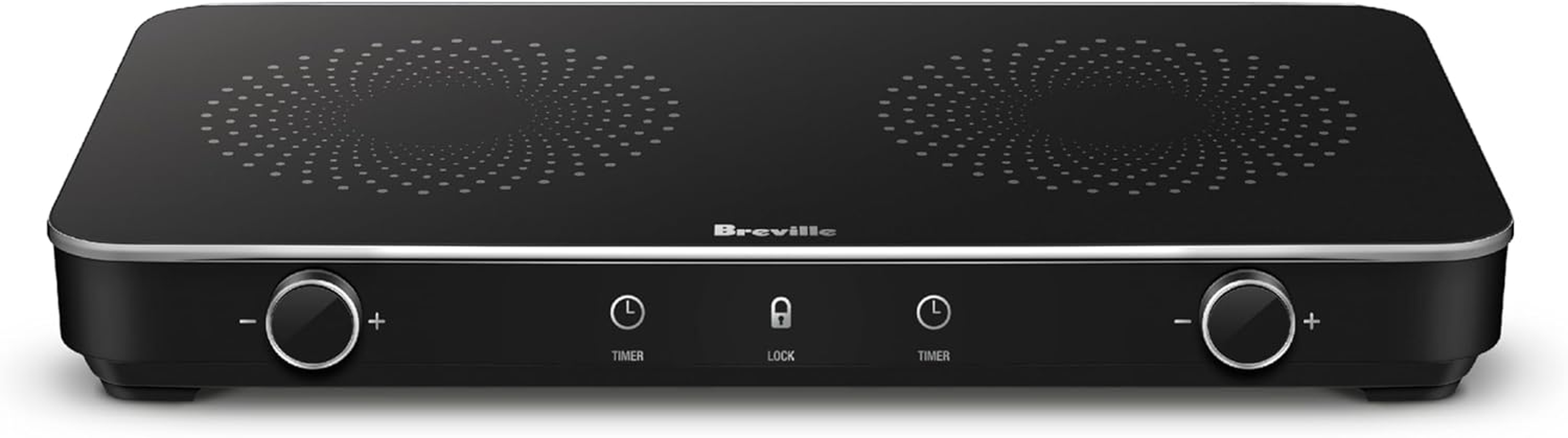 Breville, the Quick Cook Dual Zone Induction Cooker, Matte Black, LIC700MTB2IAN1 image number 5