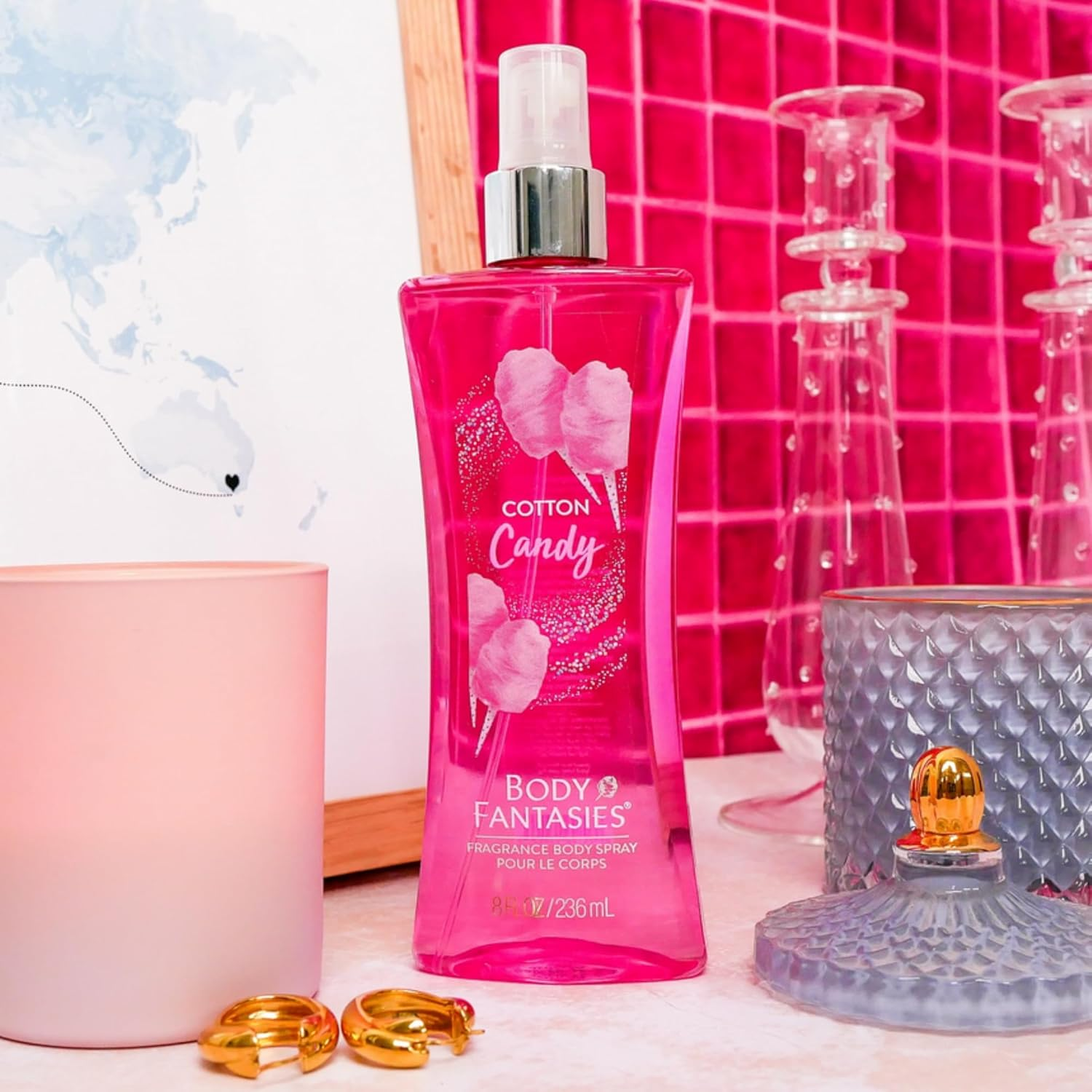 Body Fantasies Cotton Candy 94Ml Body Spray (Pack of 2) image number 3