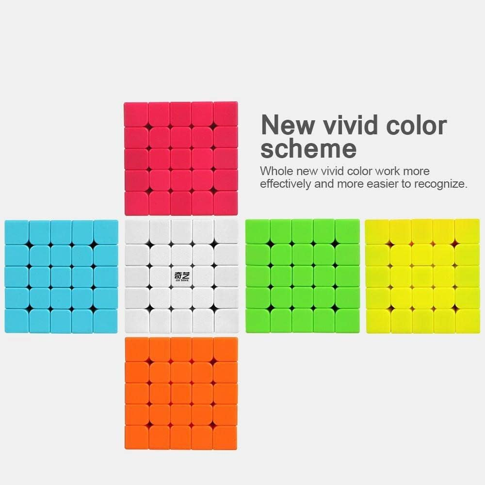 D-Fantix QYTOYS Qizheng S 5X5 Speed Cube Stickerless Magic Cube Puzzles Toys 62Mm image number 4