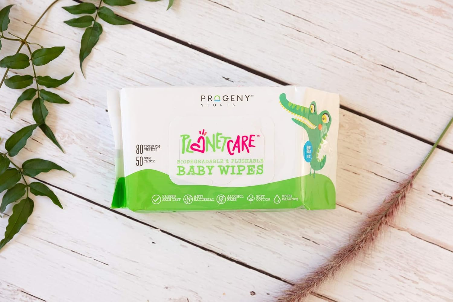 Biodegradable Flushable Wipes 80'S image number 1