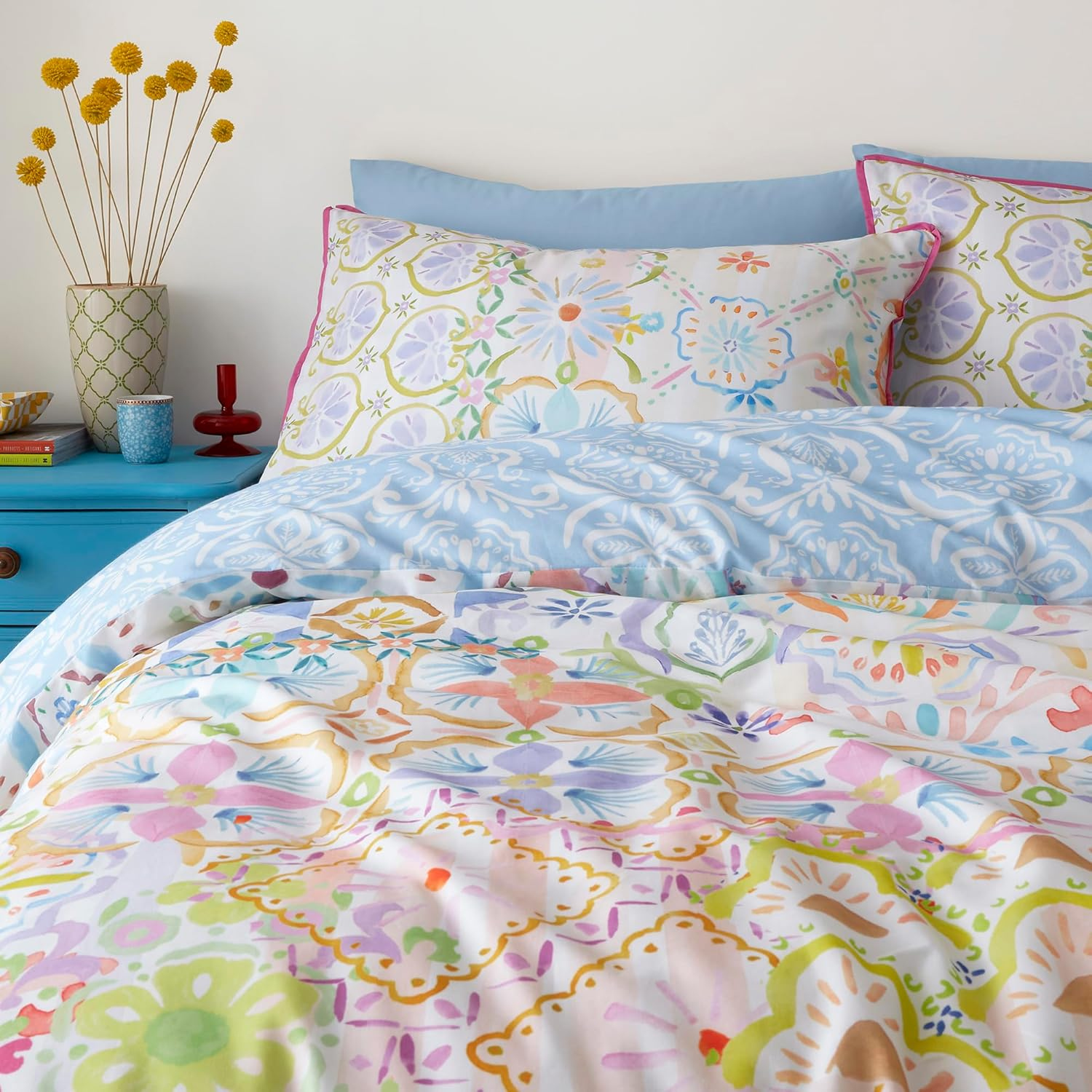 Appletree Style - Casablanca - 100% Cotton Duvet Cover Set - King Bed Size in Multi