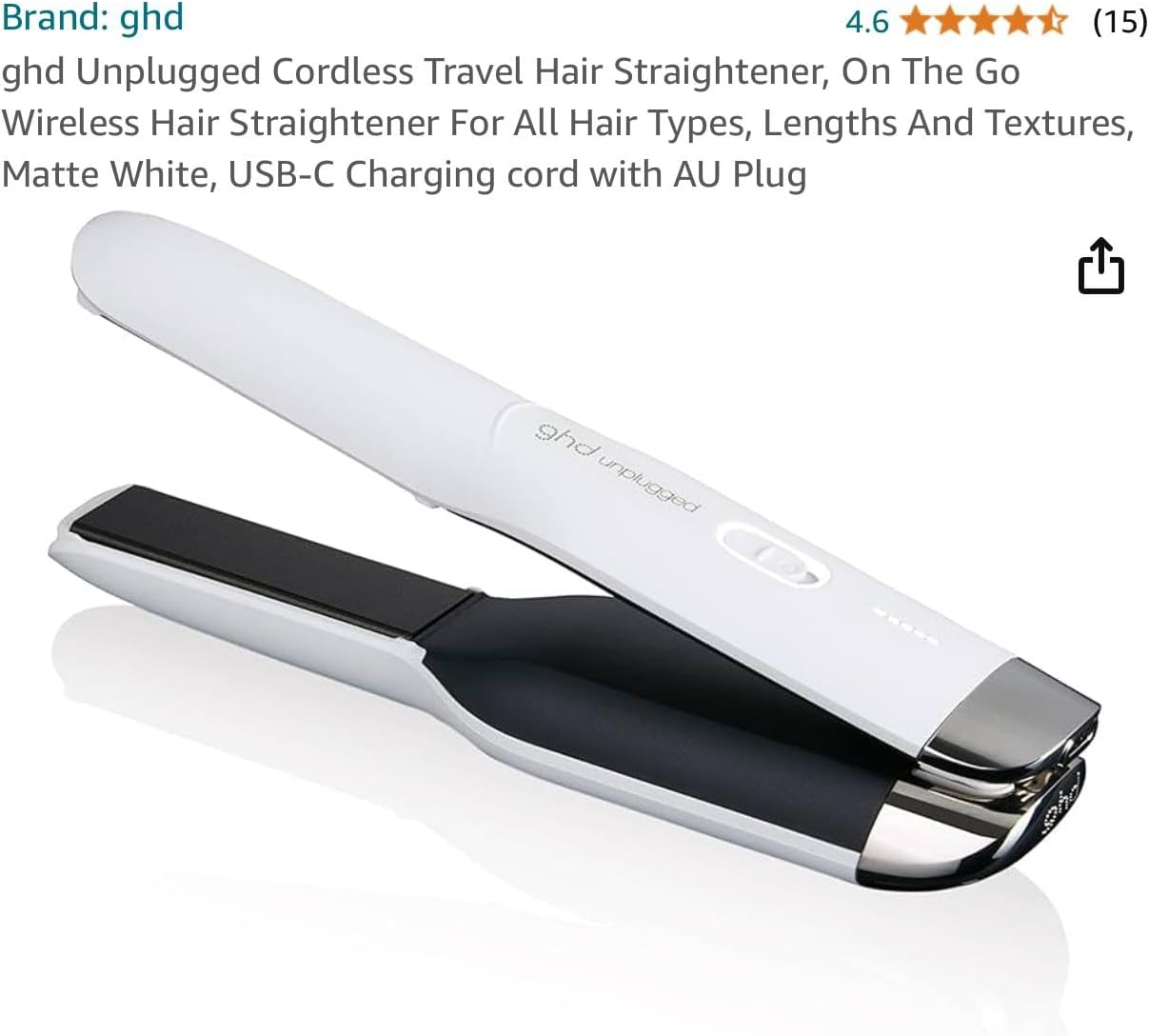 Wireless Straight Clip, 30S Fast Heating, Smart Temperature Control, Hair Curler, Straight, Curly Hair Style