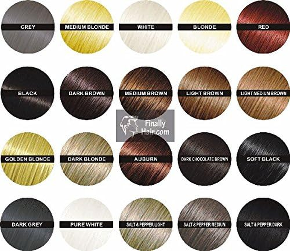 (Dark Brown) - Finally Hair Building Fibre Refill 100 Grammes Dark Brown Hair Loss Concealer by Finally Hair (Dark Brown W/Touch of Red) Use Dark Chocolate Brown for Darker/No Red image number 6
