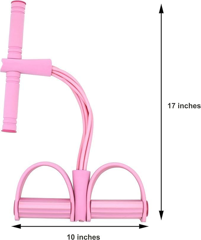 Multifunction Tension Rope, 6-Tube Elastic Yoga Pedal Puller Resistance Band, Natural Latex Tension Rope Fitness Equipment, for Arm/Abdomen/Waist/Leg Stretching Slimming Training ﻿ image number 5
