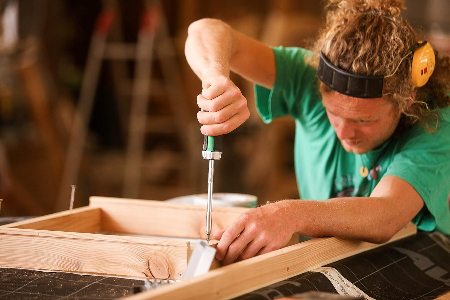 Stahlwille 1/4-Inch Hexagon Bit Ratchet Screwdriver, 250 Mm Overall image number 2