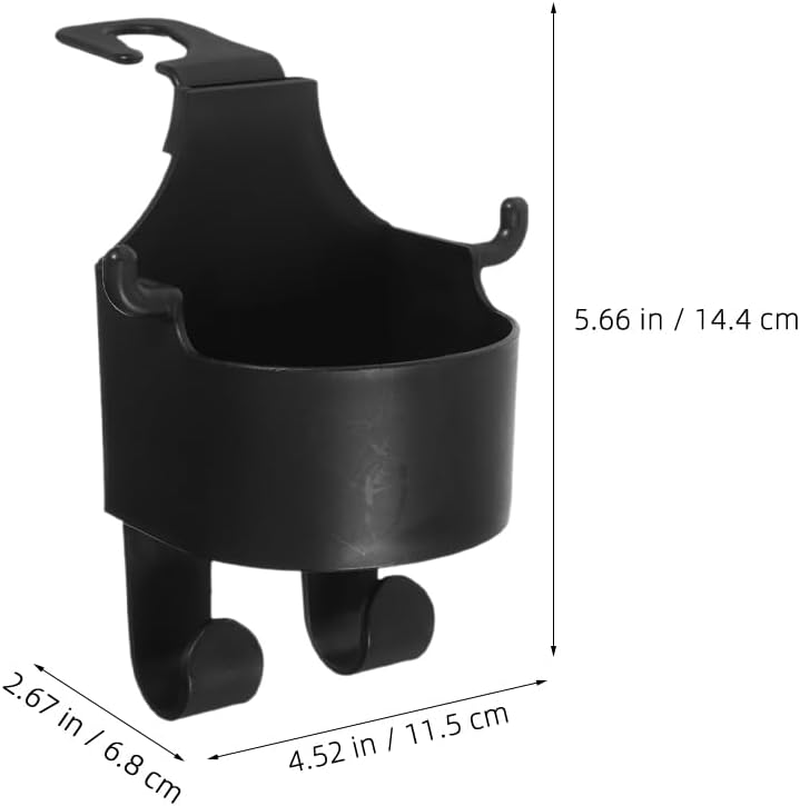 2Pcs Auto Headrest Cup Holder Back Seat Cup Holder Expander for Car Universal Fit Design Convenient Storage for Drinks Ideal for Travel and Family Use