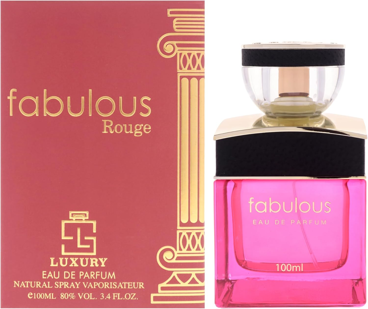 LUXURY NEW FABULOUS ROUGE 100ML by Khalis Perfumes Shop image number 3