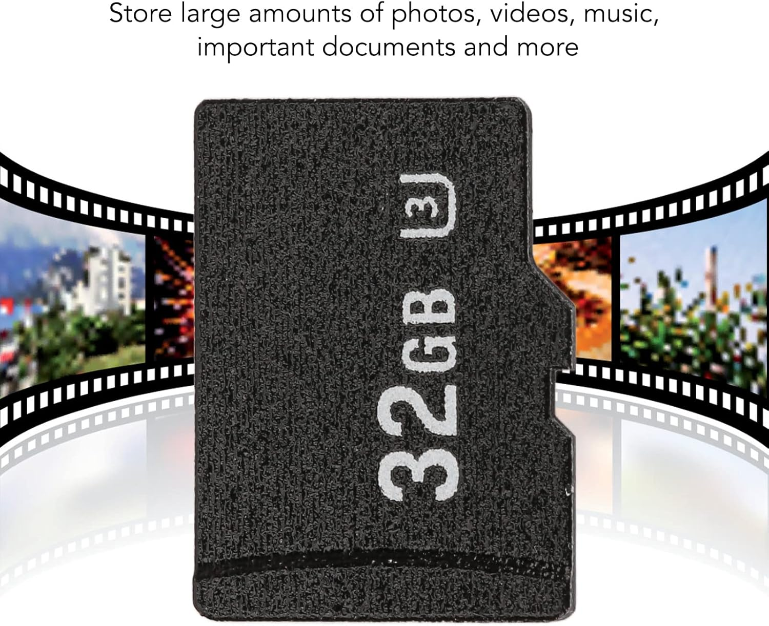 TF Memory Card with Adapter, High Speed Read Speed up to 80MBS, Write Speed up to 30MBS for Car Action Cameras (32GB) image number 4