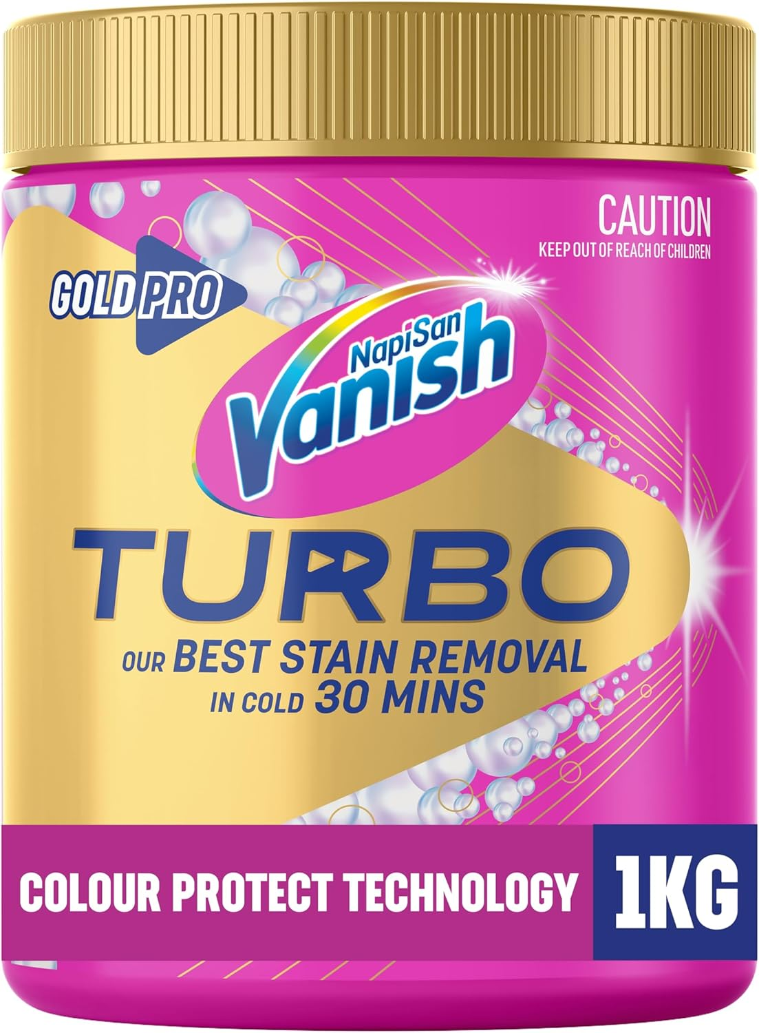 Vanish Napisan Gold Pro Turbo Oxi Action Stain Remover Powder 1Kg image number 1