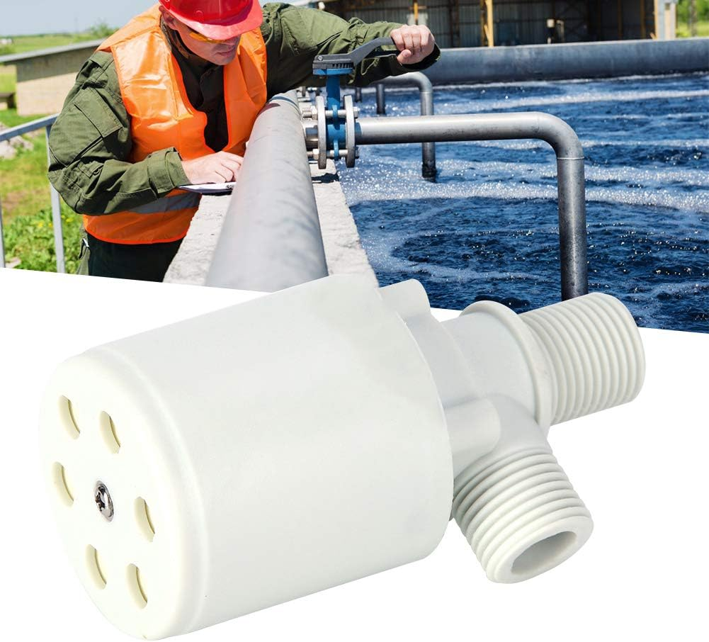 Automatic Small Size Strong Beautiful Appearance Plastic G1/2In Float Valve, Floating Ball Valve, for Water Tank image number 3