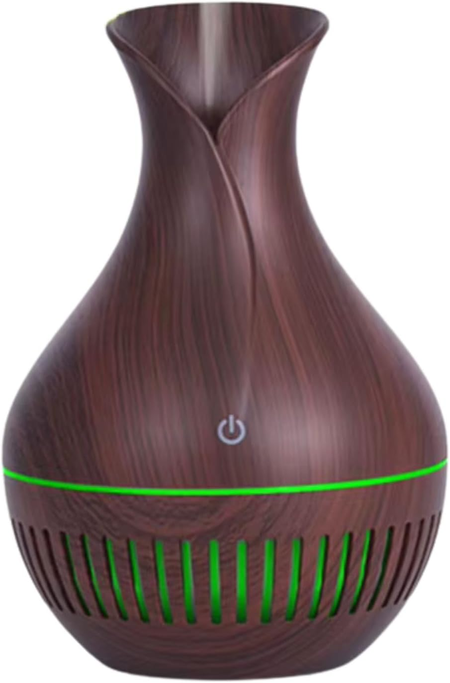 Mini Diffuser Humidifier, Essential Oils Aromatherapy Diffuser, 160Ml Ultrasonic Diffuser, Atomization Humidifier (Dark Wood Grain). No Filter Needed