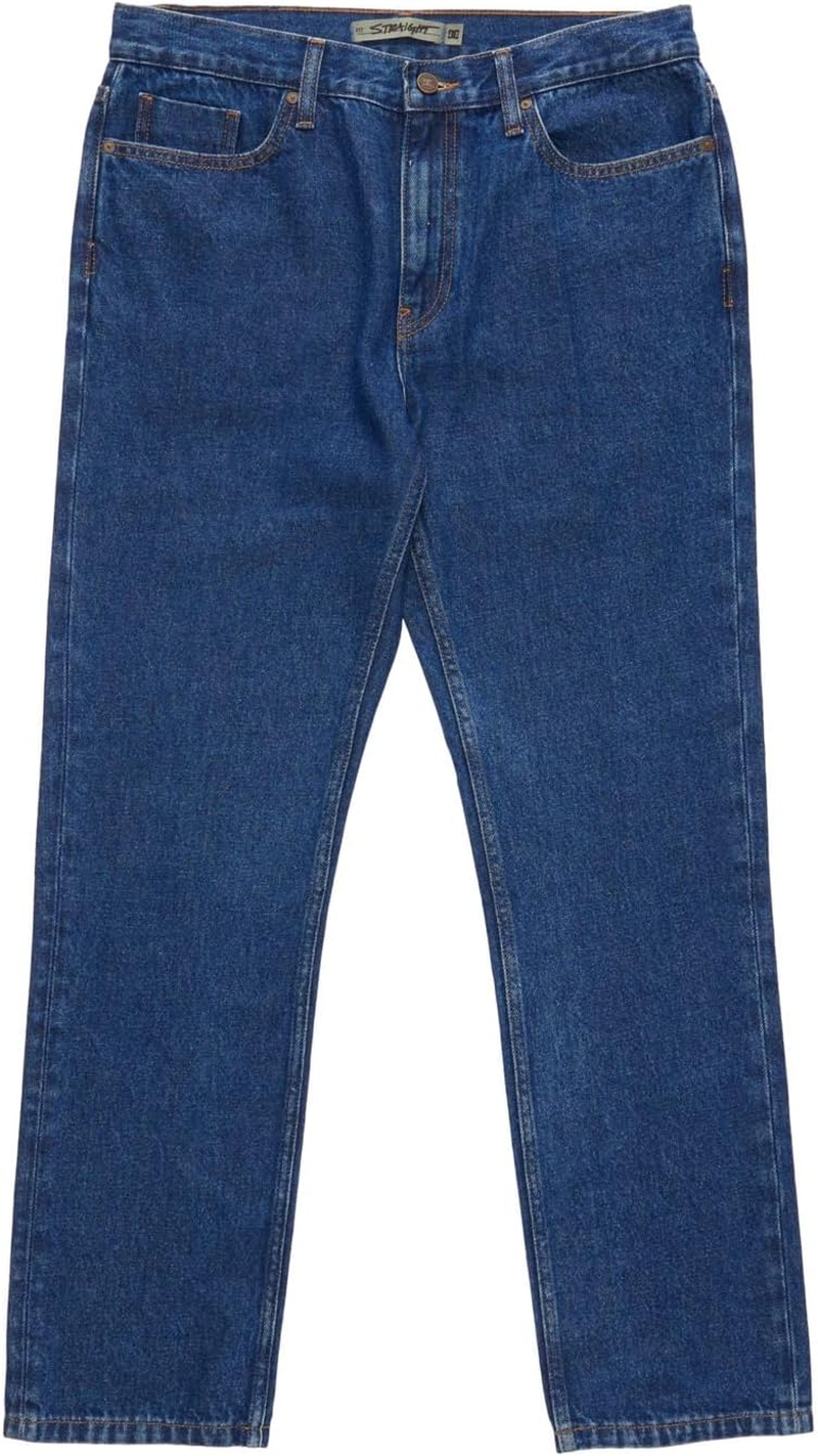 DC Shoes Men'S Worker Straight Denim Rid Jeans
