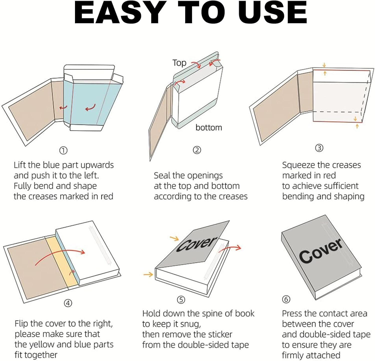 Decorative Books for Home Decor, Set of 3 Stylish Faux Books, DIY Books Stack for Coffee Table/Office/Shelf/Farmhouse/Living Room Decor, Modern Hardcover Stacked Display Books image number 5