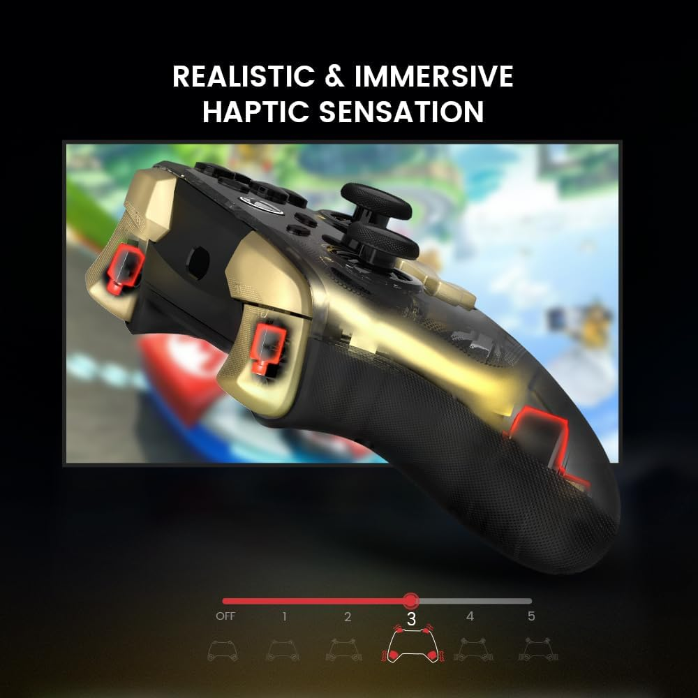 Gamesir Kaleid Flux Enhanced Wired Controller for Xbox, RGB Lighting and Hall Effect Joystick, Compatible with Xbox Series X|S, Xbox One, Windows 10/11 PC - Officially Licensed image number 5