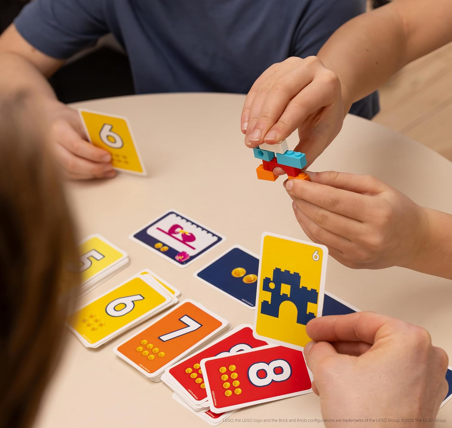 Bezzerwizzer | Brick like This! the Official  Party Game - a Fast, Fun Building Game for Families, Kids, Teens & Adults, Ages 7+, 2-8 Players, 15 Minute Playtime image number 4