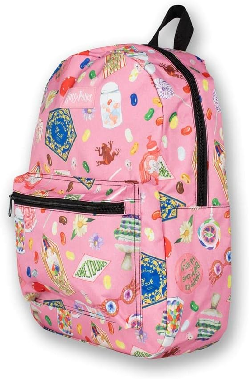 Harry Potter Honeydukes Backpack, Fits A4 with Internal Padded Laptop/Tablet Pouch, Multi Colour, One Size image number 3