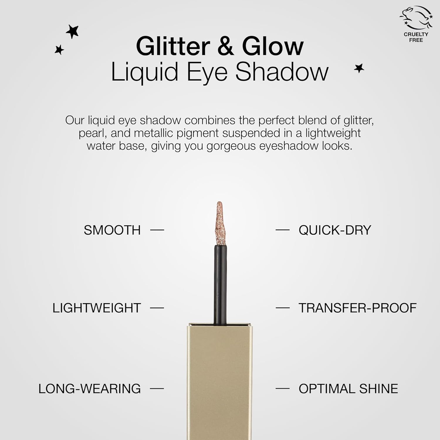 Stila Glitter & Glow Liquid Eye Shadow Mini Tip - Kitten Karma image number 3