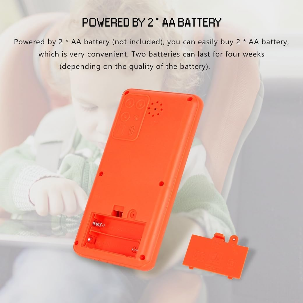 New Big Screen Block Brick Game Console with 23 Games *99 Modes Handheld Console Children'S Console Retro Video Games Adjustable Difficulty Indoor Toys Outdoor Puzzles Toys (Orange) image number 4