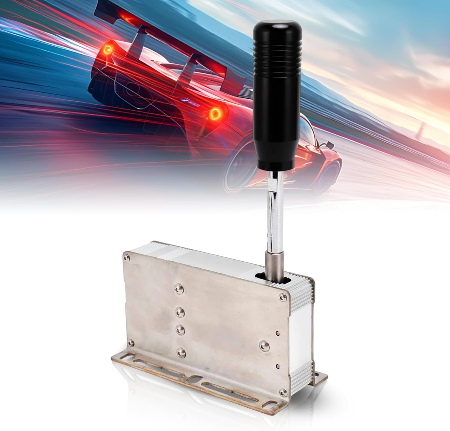 USB Sequential Shifter for Logitech G25 G27 G29 G920 G923, Thrustmaster T300 T500, PXN, TMX. Compatible with ETS2, Forza Horizon 4, Assetto Corsa, Project CARS, WRC, LFS, Shenli