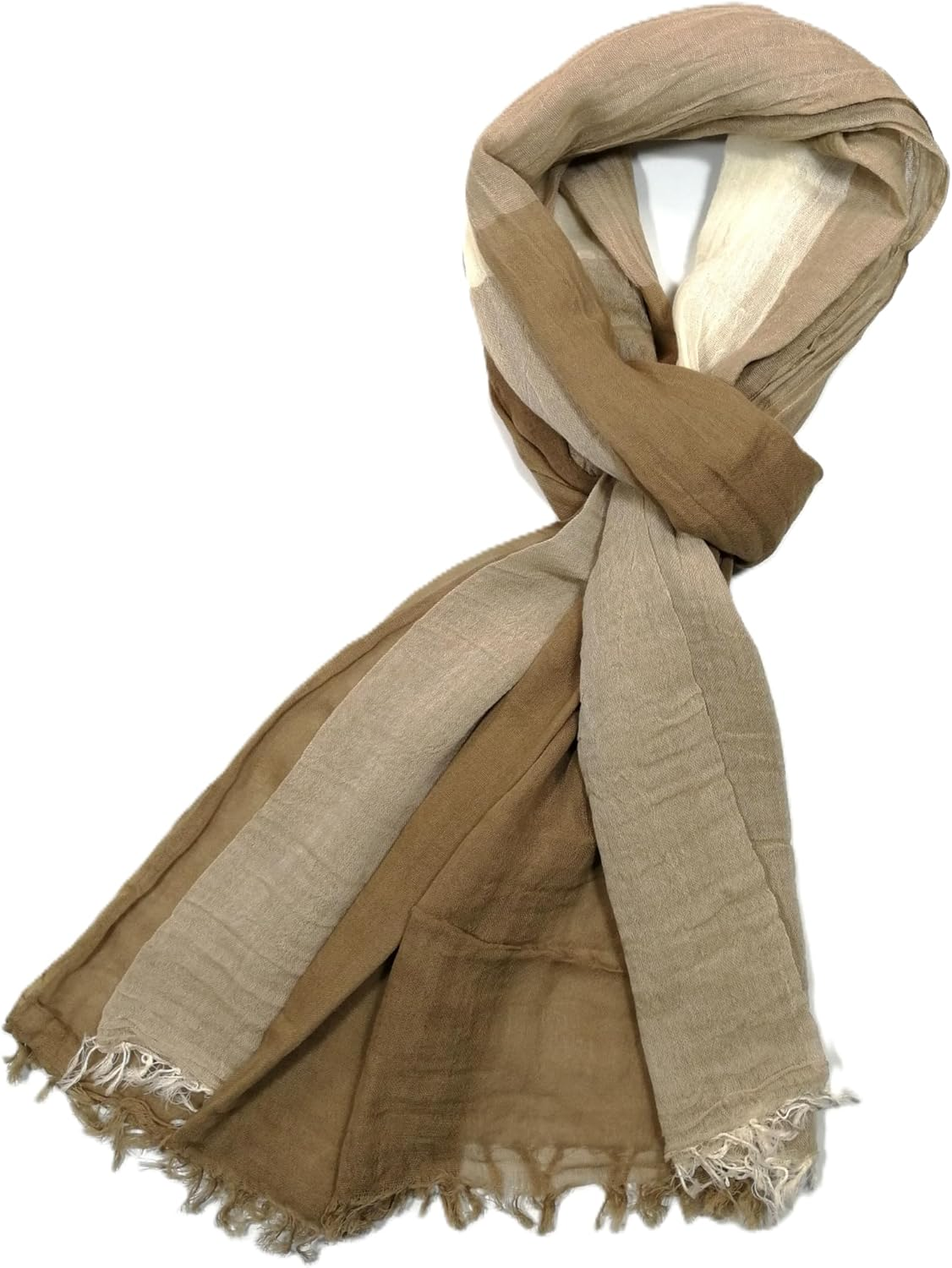 Shanlin Unisex Cotton-Linen Scarves for Men and Women