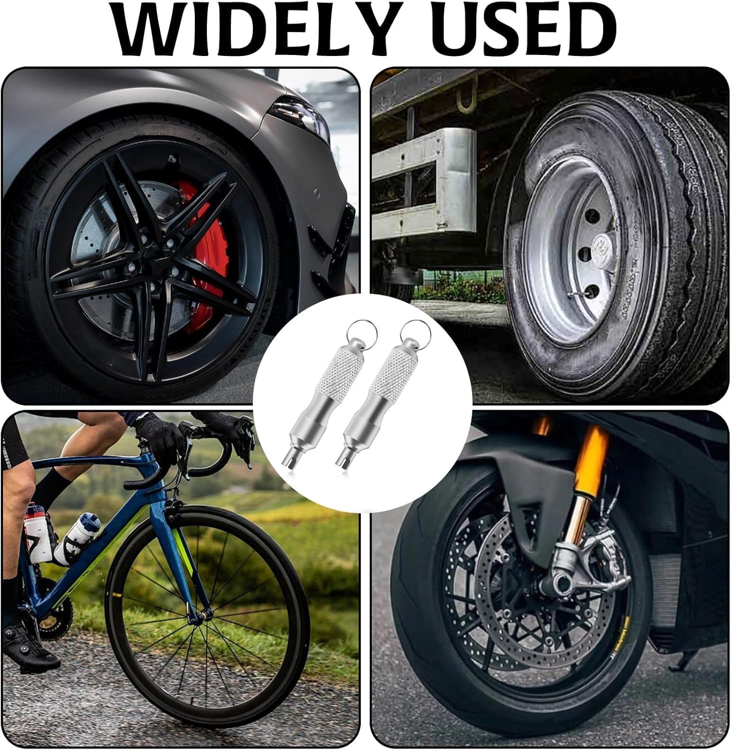 Car Valve Stem Removal Tool, 2Pcs Valve Core Removal Tool Tire Stainless Steel Valve Stem Tool,Valve Core Removal Tool,Stainless Steel Valve Core Remover Tool,Tire Valve Stem Tire Repair Install Tool image number 6