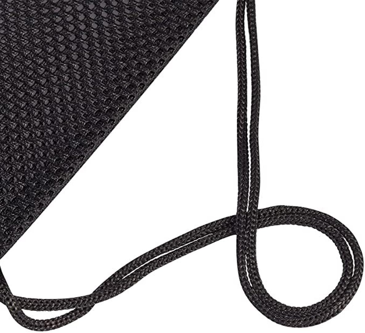 AIMALL 4 PCS Portable Mesh Drawstring Backpack - Lightweight Nylon Storage Bag for Fruits, Vegetables, Beach Gear, Sports Equipment, and Dirty Clothes image number 3