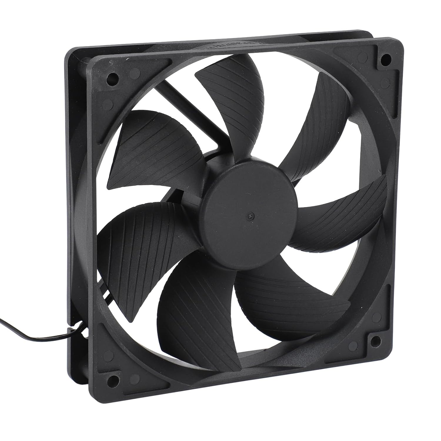 120Mm Quiet PC Case Fan, 2-Pin PWM Fan for PC Cases, Hydraulic Bearing PC Exhaust Cooling Fan, 3000RPM