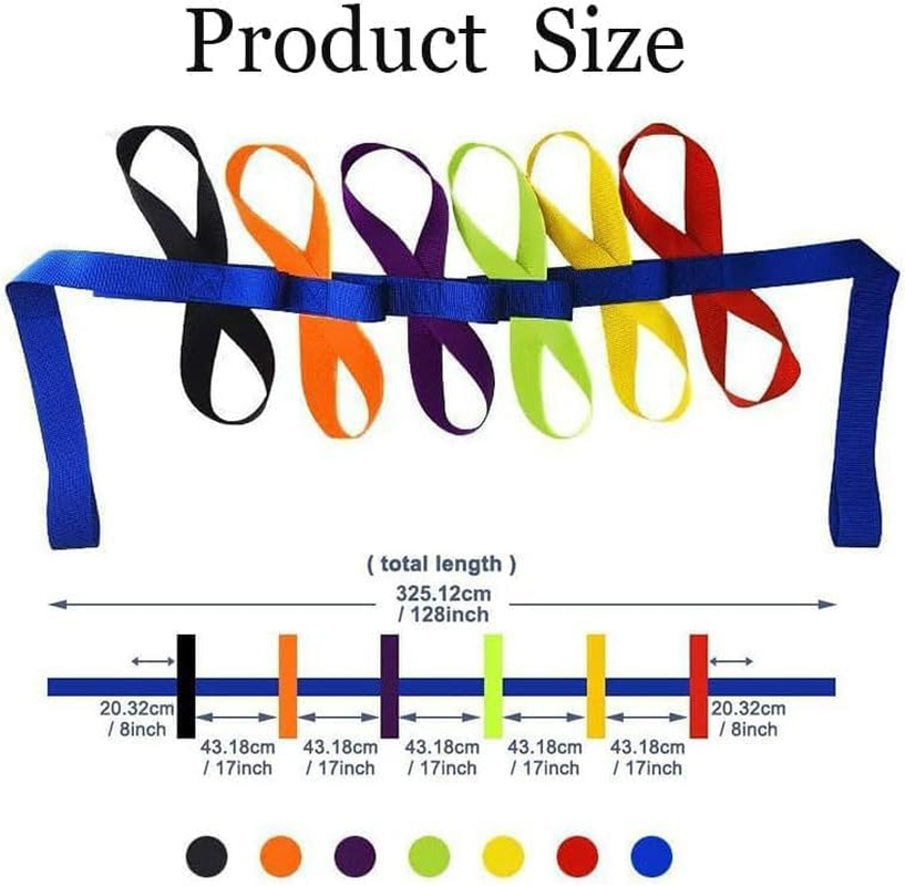 Walking Rope,Children'S Walking Rope,School Security Rope,Public Place Rope,Walking Ropes for Preschool Daycare School Kids Outdoor Colorful Handles,Children Safety Walking Rope with 12 Handles image number 5