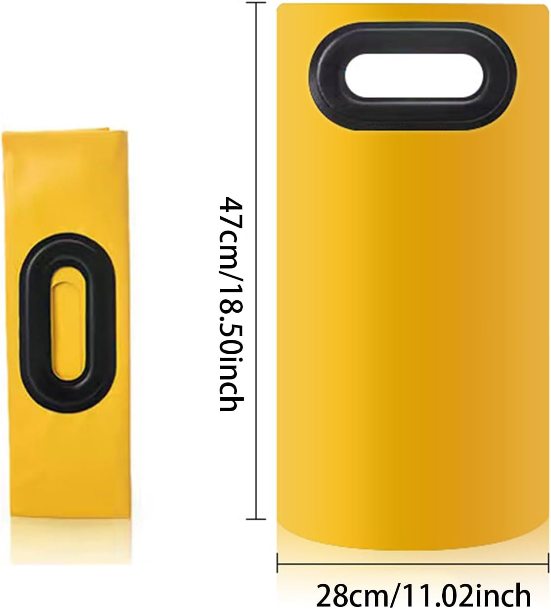 Collapsible Foot Bath Soak Tub - Collapsible Foot Soak Tub,Thicken Collapsible Insulated Foot Bag Travel Over-The-Knee Bucket for Hotel, Camping Pouxa image number 3