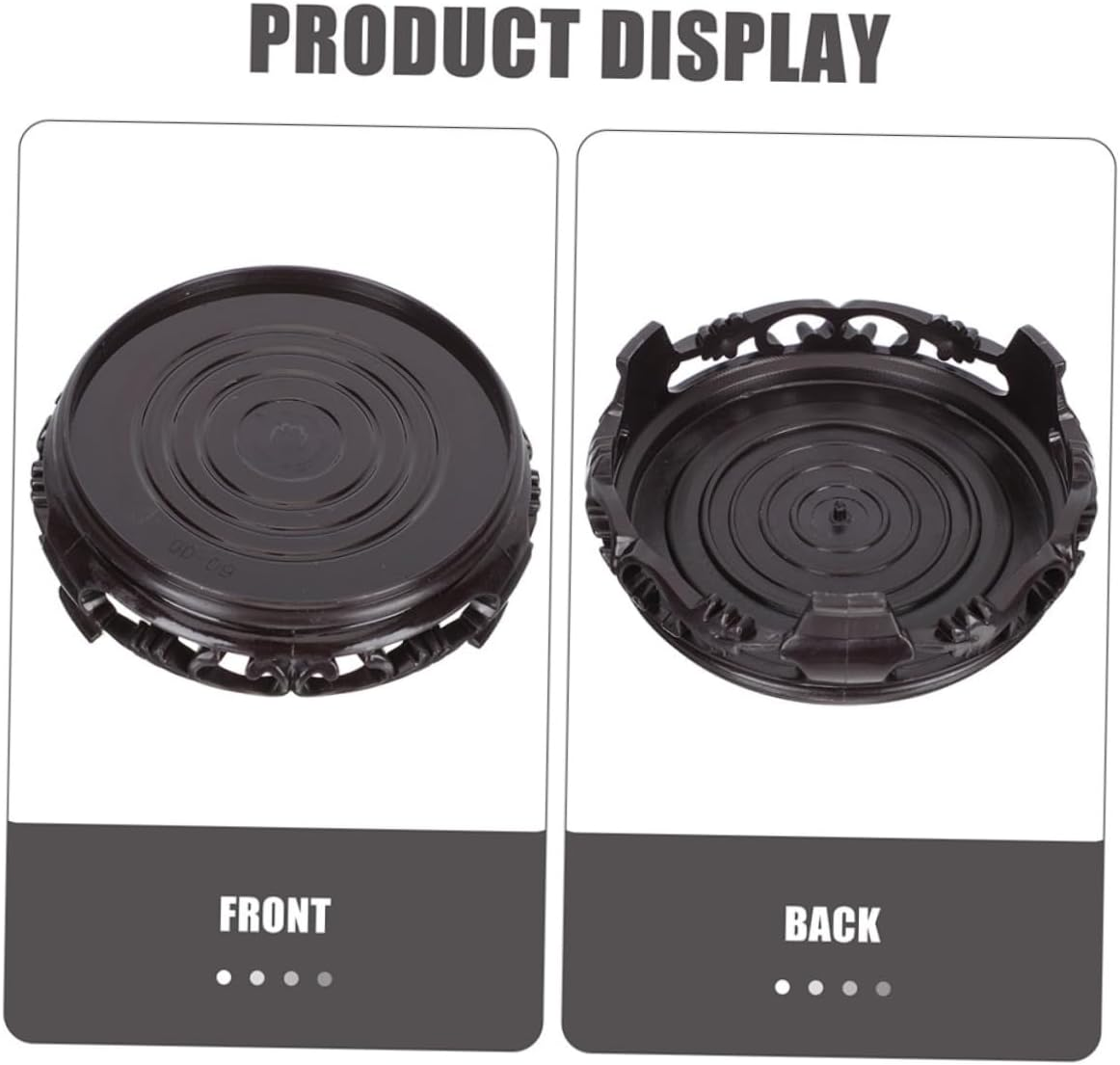 5Pcs Flowerpot Holder round Stand for Flower Planter Pot for Indoor Outdoor Gardening Use Flowerpot Racks Supplies image number 5