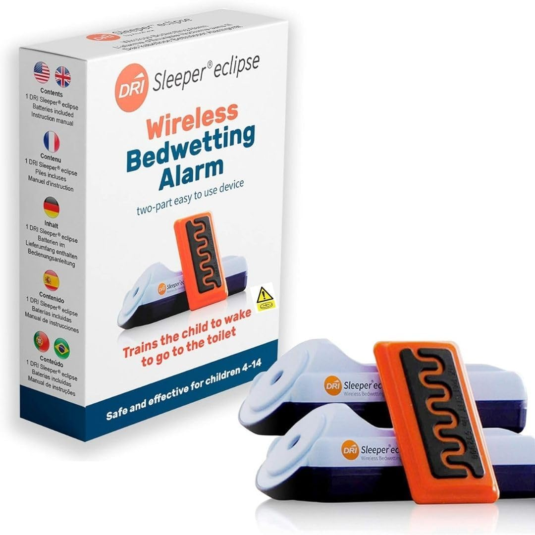 DRI Sleeper Eclipse Wireless Bedwetting Alarm Special Package - Alerts You Instantly to Your Child'S Bed Wetting