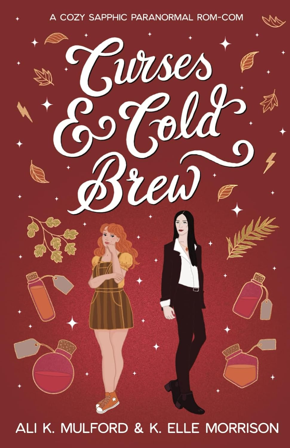 Curses & Cold Brew: a Cozy Sapphic Paranormal Rom-Com