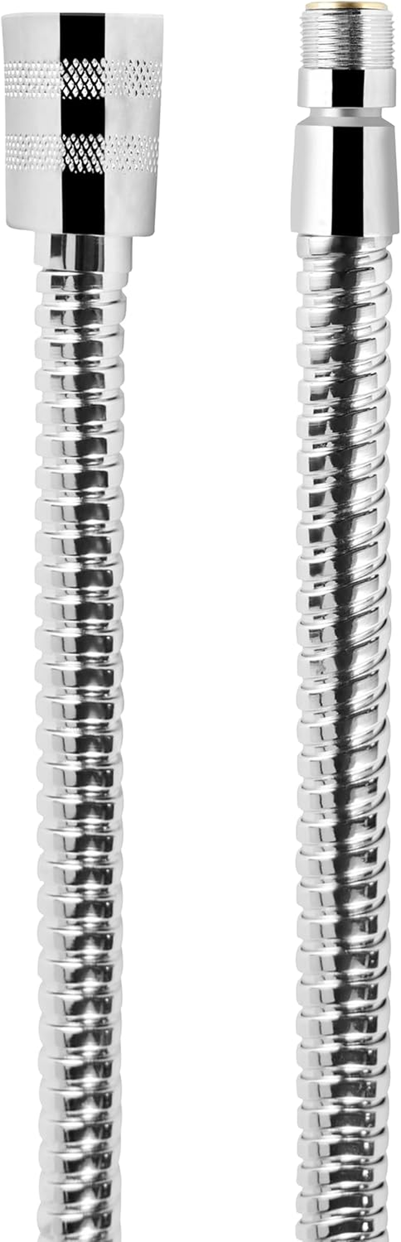CORNAT AE70101 M15/1 X 1/2-Inch X 125Cm Chrome Shower Hose
