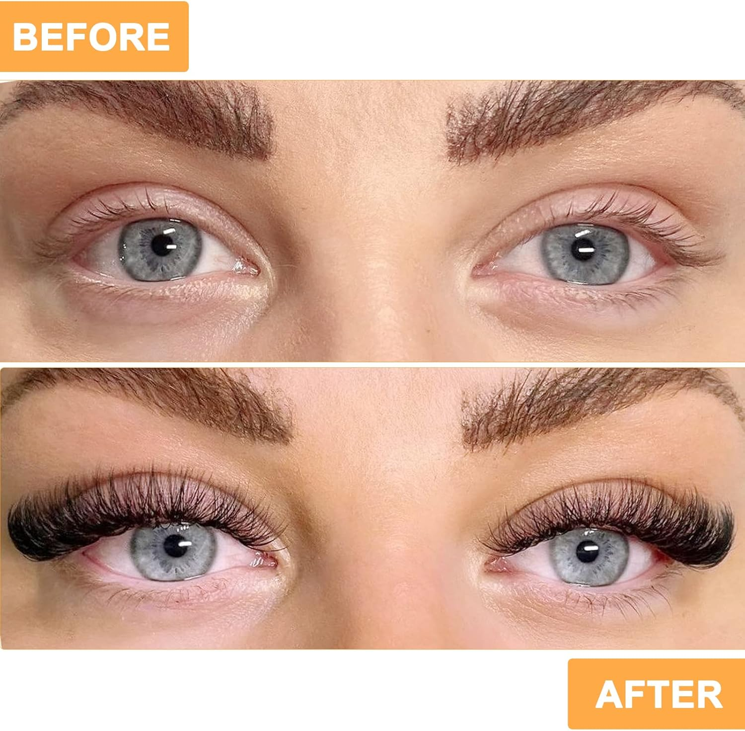 Lash Clusters 30D-0.07D-9-16 Cluster Lashes Individual Lashes 280 Clusters False Eyelash 10D 20D 30D 40D Lash Clusters Extensions Individual Lashes Cluster DIY Eyelash Extensions at Home (30D-0.07D,9-16Mix) image number 5