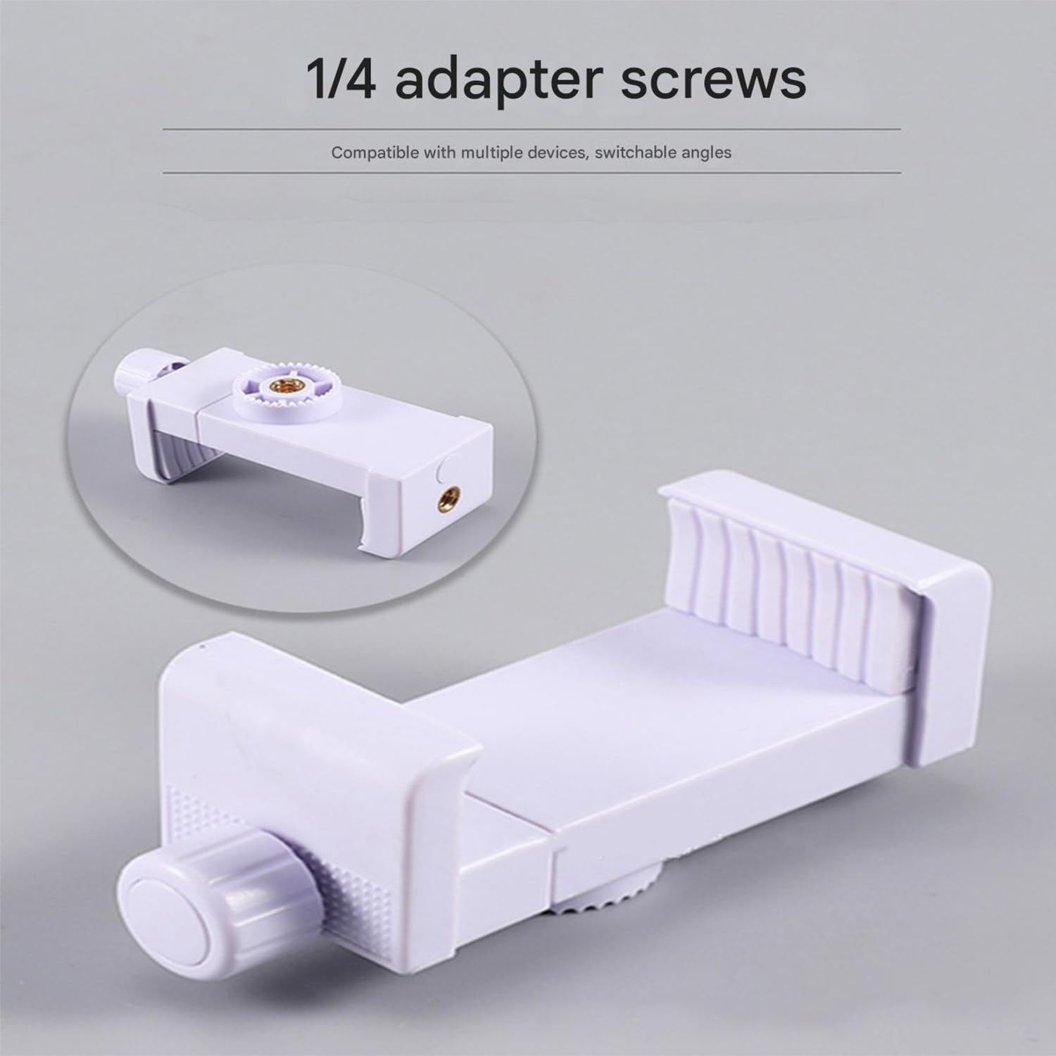 Roczential Universal Baby Monitor Mount, Portable & Travel-Friendly Holder for Infant Optics DXR-8, Arlo, Vtech, Motorola, ANMEATE, Sturdy Safe Adjustable Stand with Perfect Viewing Angle image number 2