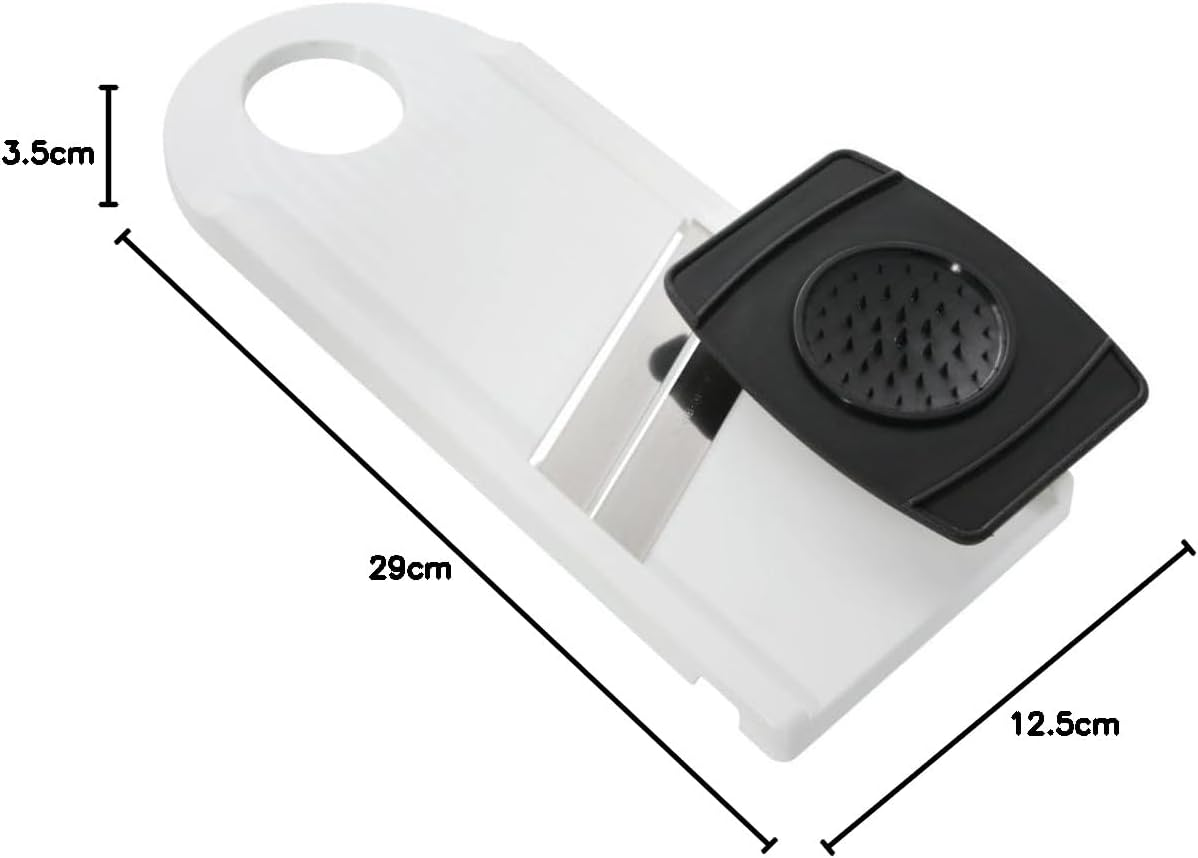 Fackelmann Vegetable Slicer with 2 Stainless Steel Blades and Finger Guard image number 2